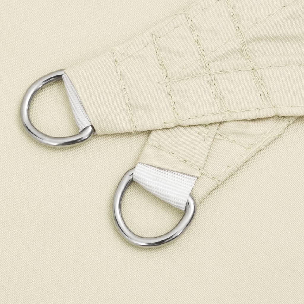 Sunshade Sail Oxford Fabric Square 4.5x4.5 m Cream