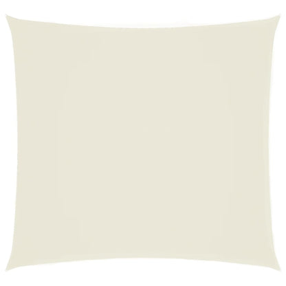 Sunshade Sail Oxford Fabric Square 6x6 m Cream