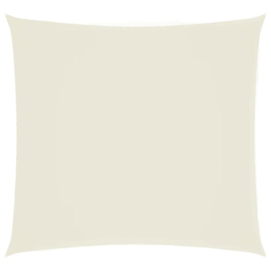 Sunshade Sail Oxford Fabric Square 6x6 m Cream