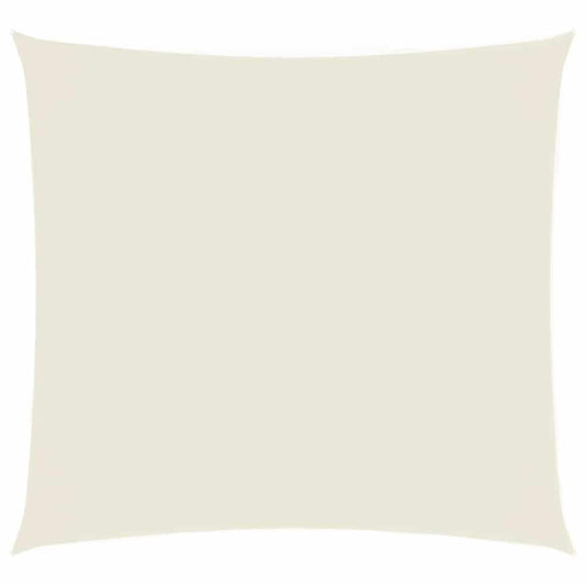 Sunshade Sail Oxford Fabric Square 7x7 m Cream