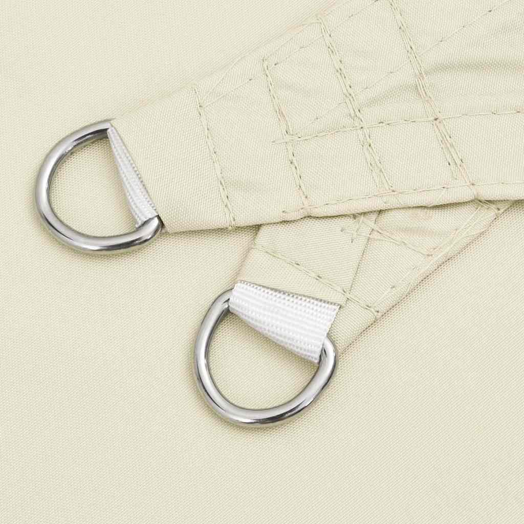 Sunshade Sail Oxford Fabric Rectangular 3x4.5 m Cream