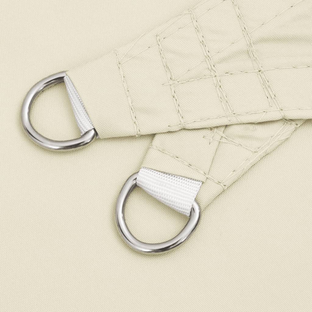 Sunshade Sail Oxford Fabric Rectangular 4x7 m Cream
