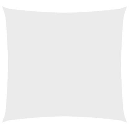 Sunshade Sail Oxford Fabric Square 5x5 m White