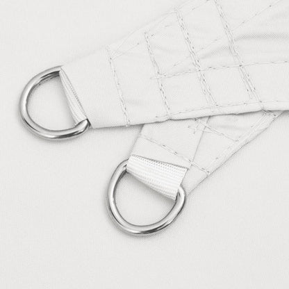 Sunshade Sail Oxford Fabric Square 5x5 m White