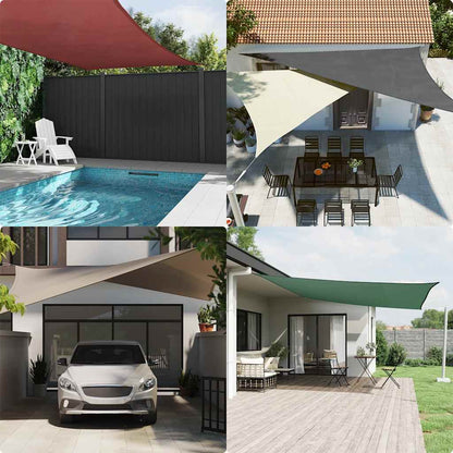 Sunshade Sail Oxford Fabric Rectangular 3x4.5 m White