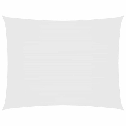 Sunshade Sail Oxford Fabric Rectangular 4x6 m White