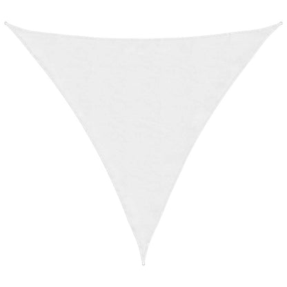Sunshade Sail Oxford Fabric Triangular 4x4x4 m White