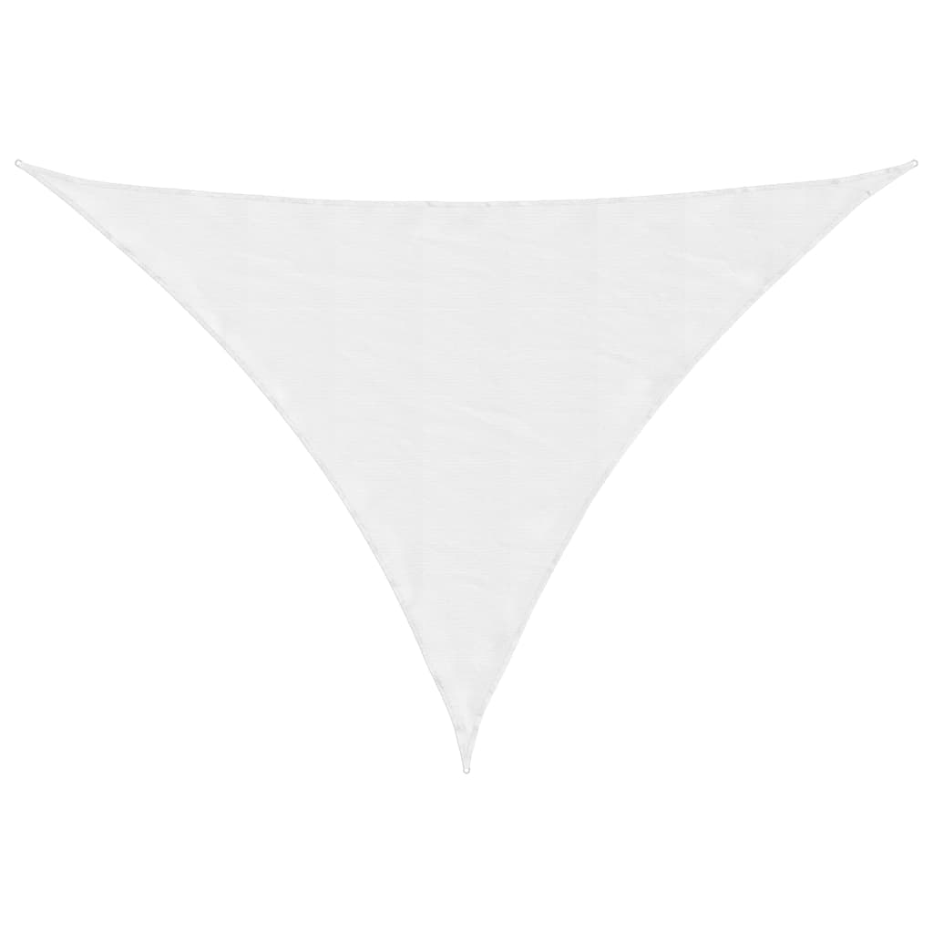 Sunshade Sail Oxford Fabric Triangular 4x4x5.8 m White