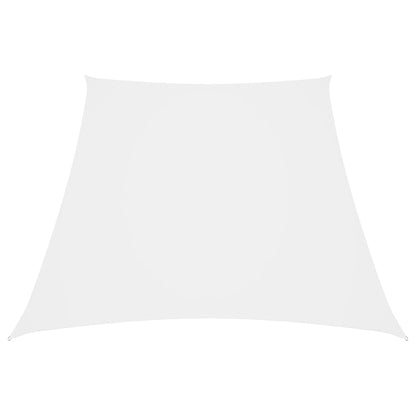 Sunshade Sail Oxford Fabric Trapezium 3/4x3 m White