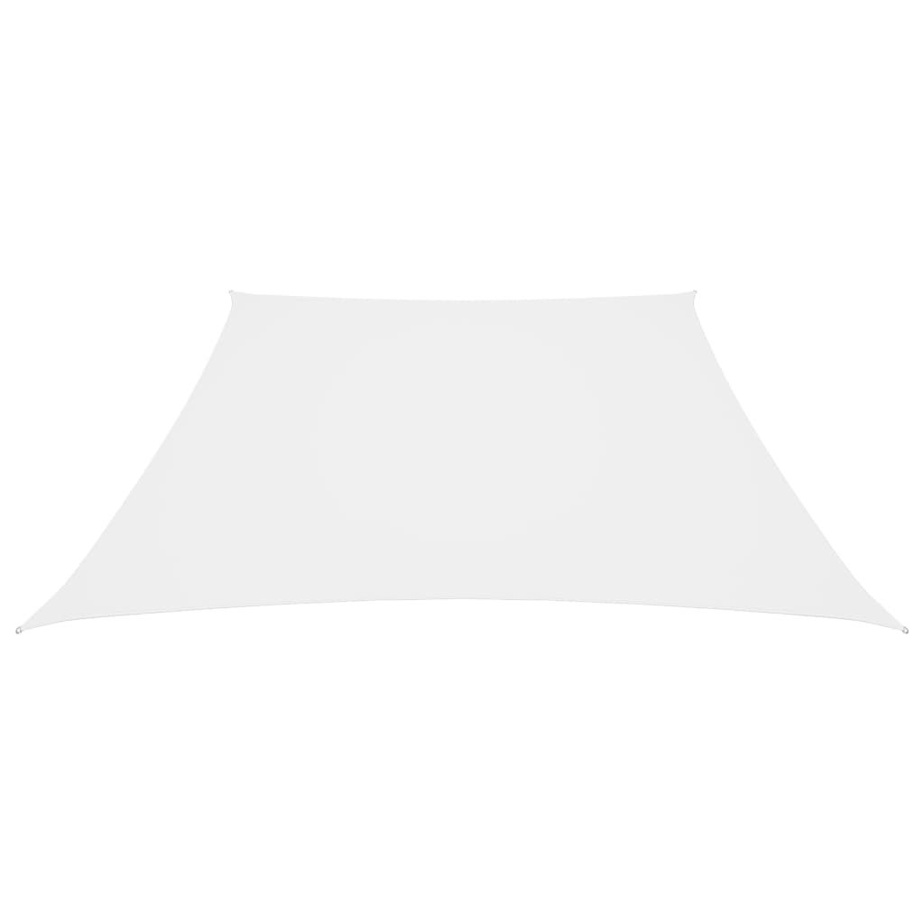 Sunshade Sail Oxford Fabric Trapezium 3/4x3 m White