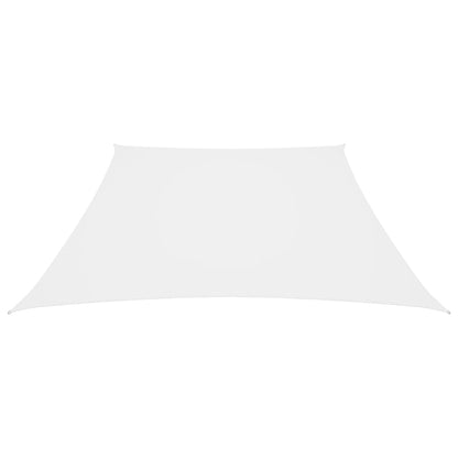 Sunshade Sail Oxford Fabric Trapezium 3/4x3 m White