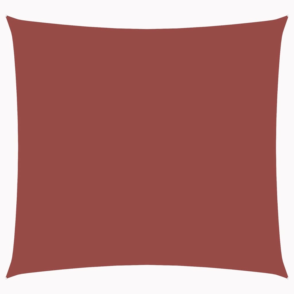 Sunshade Sail Oxford Fabric Square 2.5x2.5 m Terracotta