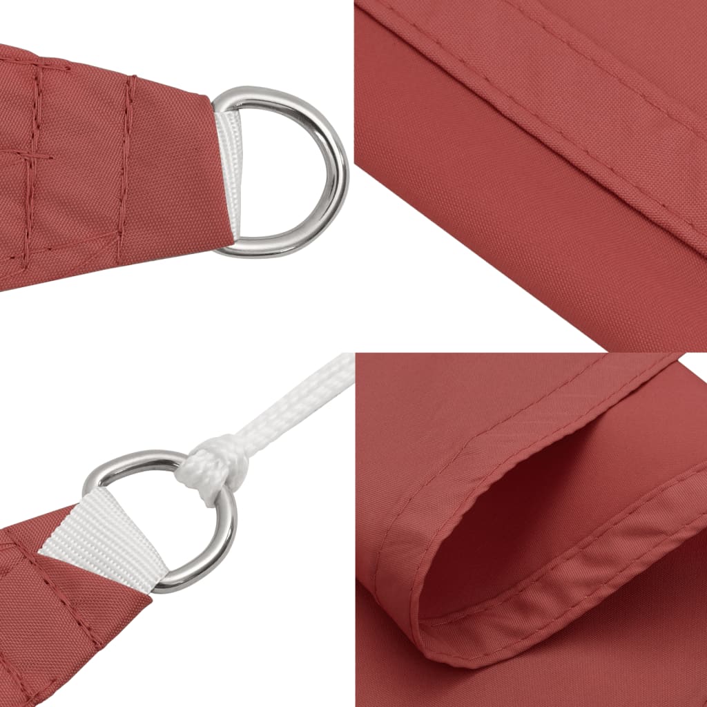 Sunshade Sail Oxford Fabric Rectangular 2.5x5 m Terracotta