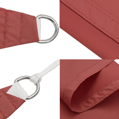 Sunshade Sail Oxford Fabric Rectangular 2.5x5 m Terracotta
