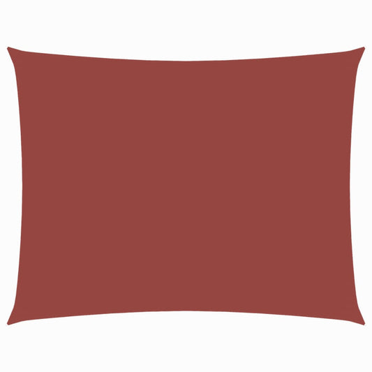 Sunshade Sail Oxford Fabric Rectangular 3x5 m Terracotta