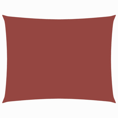 Sunshade Sail Oxford Fabric Rectangular 3.5x4.5 m Terracotta