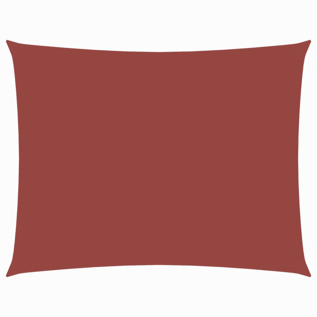 Sunshade Sail Oxford Fabric Rectangular 6x7 m Terracotta