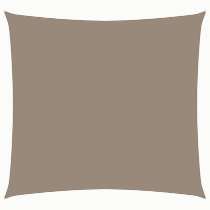 Sunshade Sail Oxford Fabric Square 2x2 m Taupe