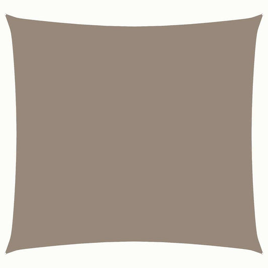 Sunshade Sail Oxford Fabric Square 2.5x2.5 m Taupe