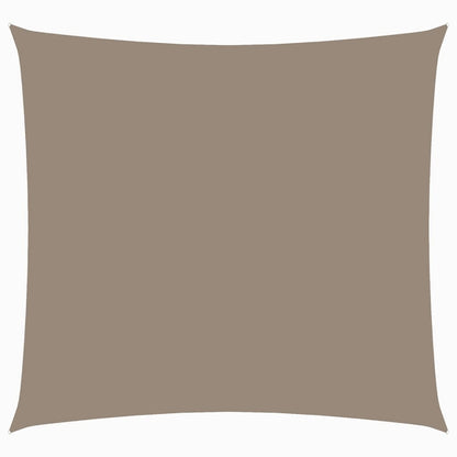 Sunshade Sail Oxford Fabric Square 6x6 m Taupe