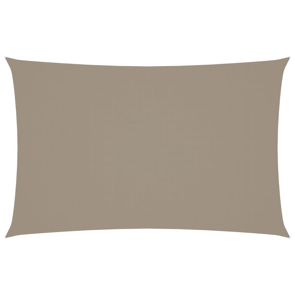 Sunshade Sail Oxford Fabric Rectangular 2.5x5 m Taupe