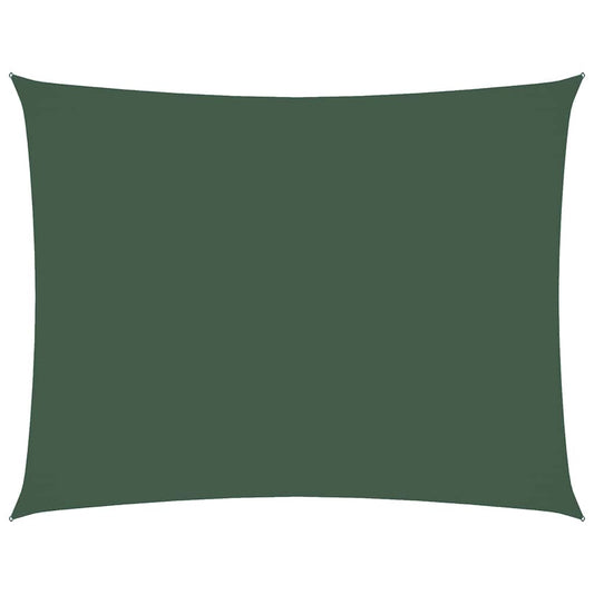Sunshade Sail Oxford Fabric Rectangular 2x3.5 m Dark Green