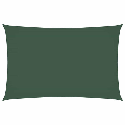Sunshade Sail Oxford Fabric Rectangular 5x8 m Dark Green