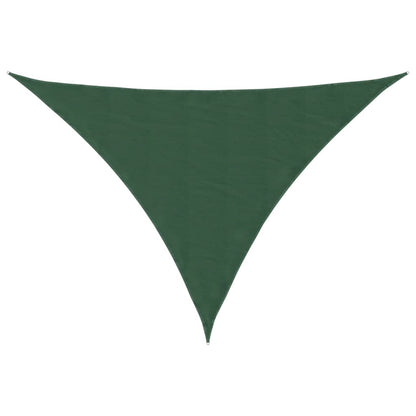 Sunshade Sail Oxford Fabric Triangular 2.5x2.5x3.5 m Dark Green