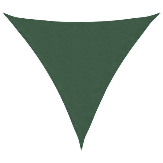Sunshade Sail Oxford Fabric Triangular 3.6x3.6x3.6 m Dark Green
