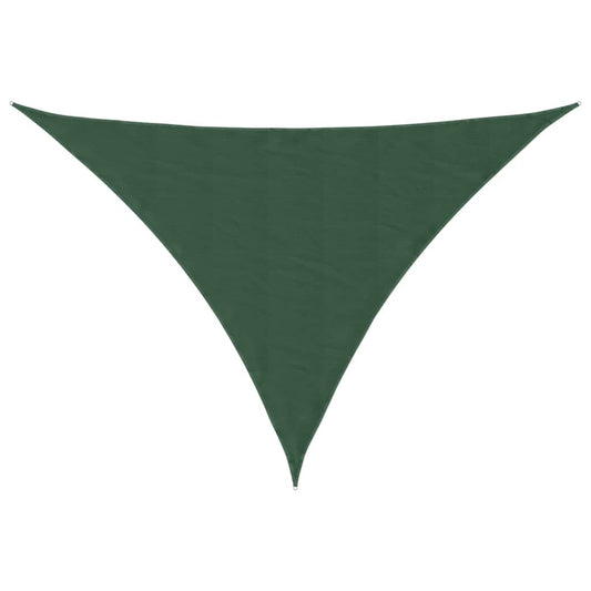Sunshade Sail Oxford Fabric Triangular 3x4x5 m Dark Green
