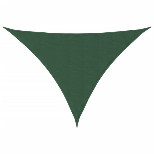 Sunshade Sail Oxford Fabric Triangular 3x4x4 m Dark Green