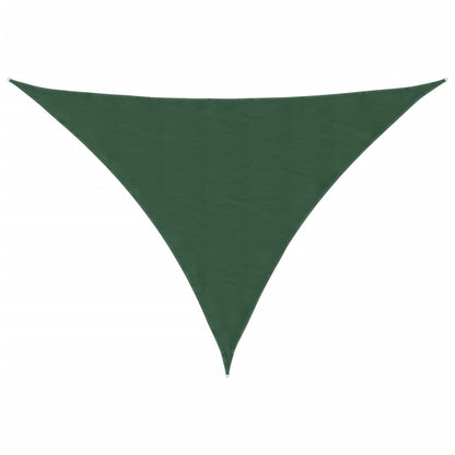 Sunshade Sail Oxford Fabric Triangular 3.5x3.5x4.9 m Dark Green
