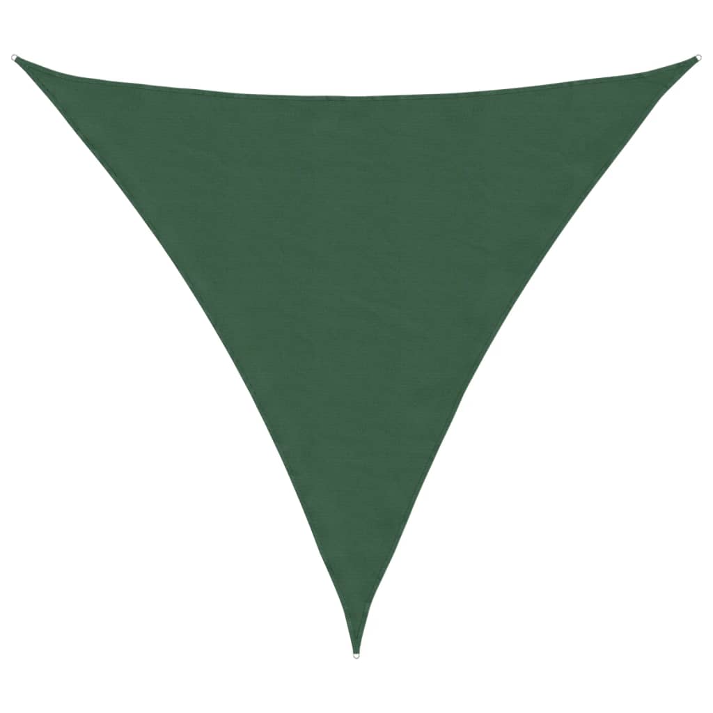 Sunshade Sail Oxford Fabric Triangular 4.5x4.5x4.5 m Dark Green