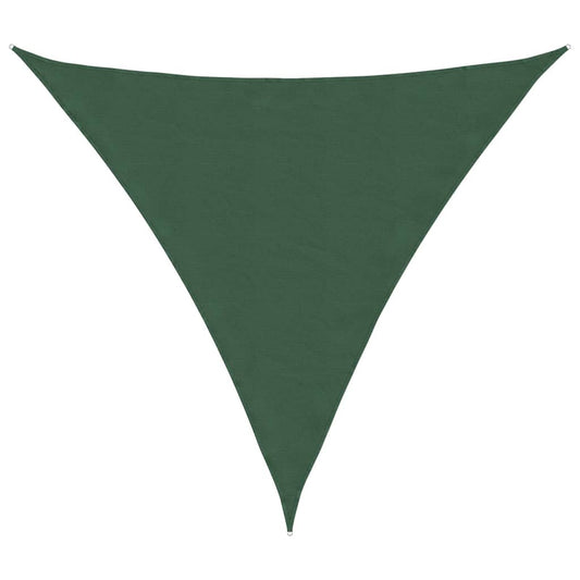 Sunshade Sail Oxford Fabric Triangular 4.5x4.5x4.5 m Dark Green