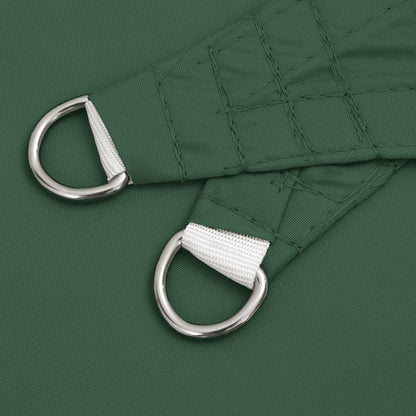 Sunshade Sail Oxford Fabric Triangular 5x5x5 m Dark Green
