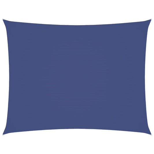 Sunshade Sail Oxford Fabric Rectangular 3x4.5 m Blue