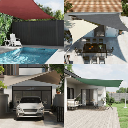 Sunshade Sail Oxford Fabric Rectangular 5x8 m Blue