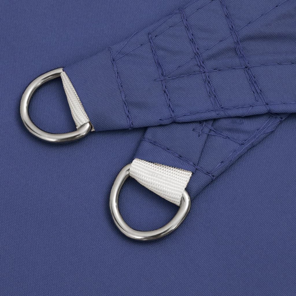 Sunshade Sail Oxford Fabric Triangular 3x3x4.24 m Blue