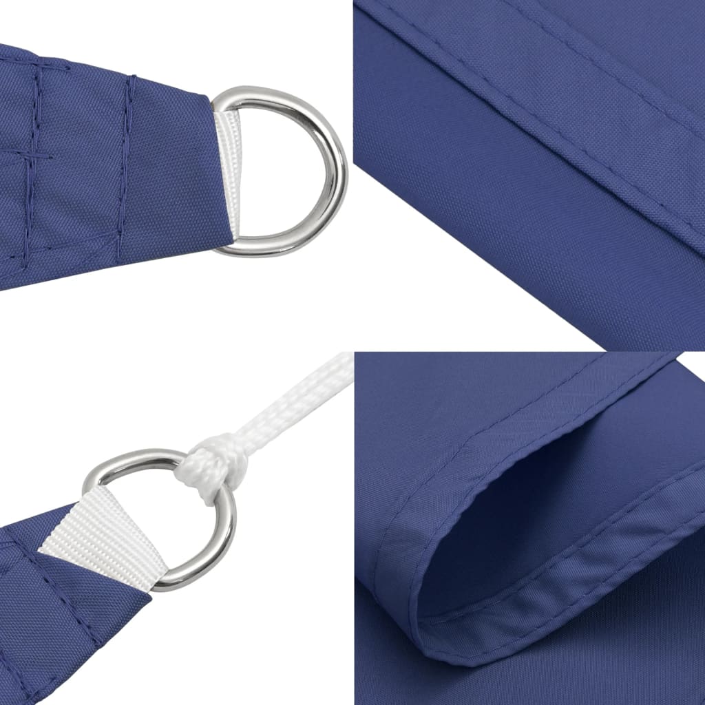 Sunshade Sail Oxford Fabric Triangular 3x3x4.24 m Blue