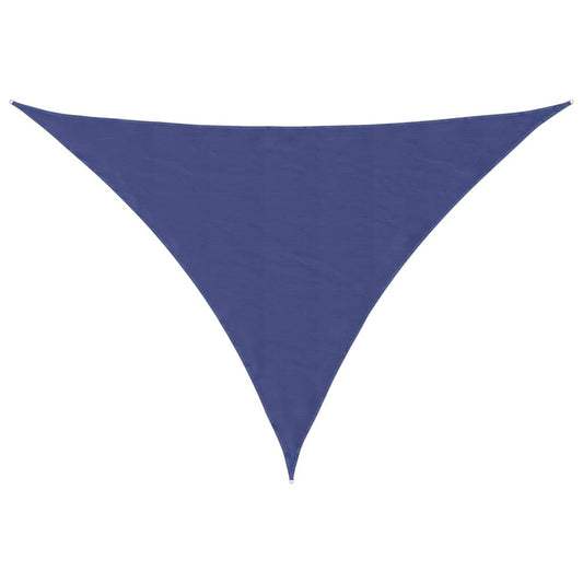 Sunshade Sail Oxford Fabric Triangular 4x5x5 m Blue