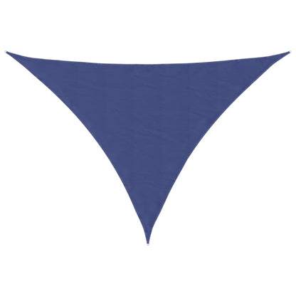 Sunshade Sail Oxford Fabric Triangular 4x5x6.4 m Blue