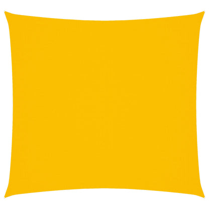 Sunshade Sail Oxford Fabric Square 4x4 m Yellow