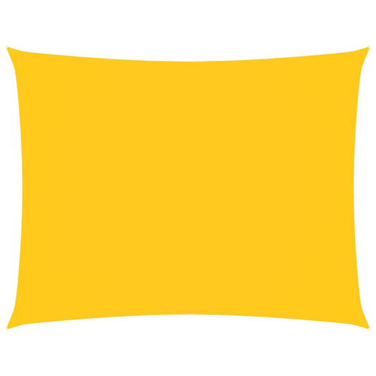 Sunshade Sail Oxford Fabric Rectangular 2.5x3.5 m Yellow