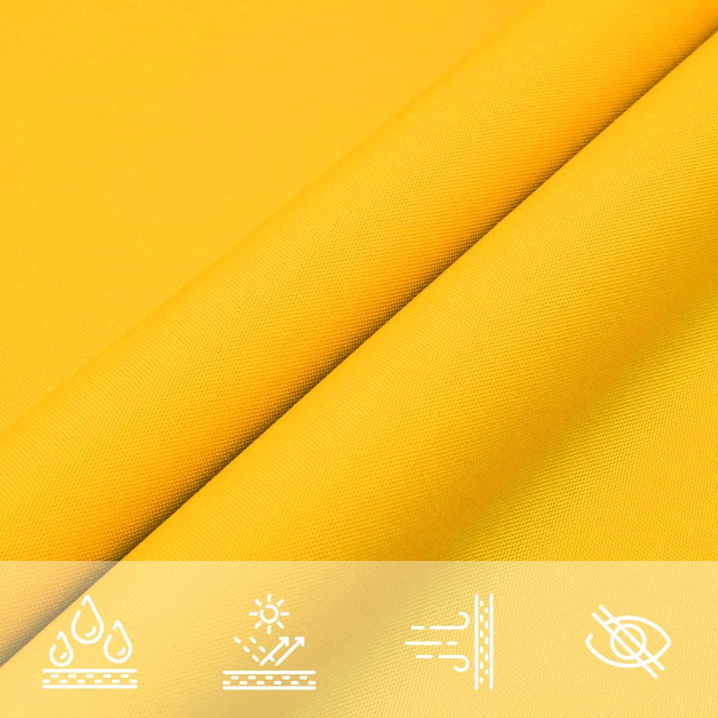 Sunshade Sail Oxford Fabric Rectangular 2.5x3.5 m Yellow