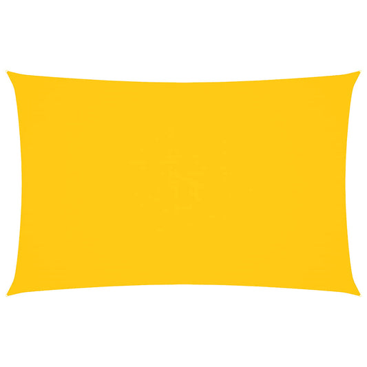 Sunshade Sail Oxford Fabric Rectangular 2.5x5 m Yellow
