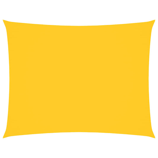 Sunshade Sail Oxford Fabric Rectangular 3x4.5 m Yellow