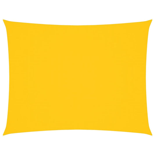 Sunshade Sail Oxford Fabric Rectangular 5x6 m Yellow