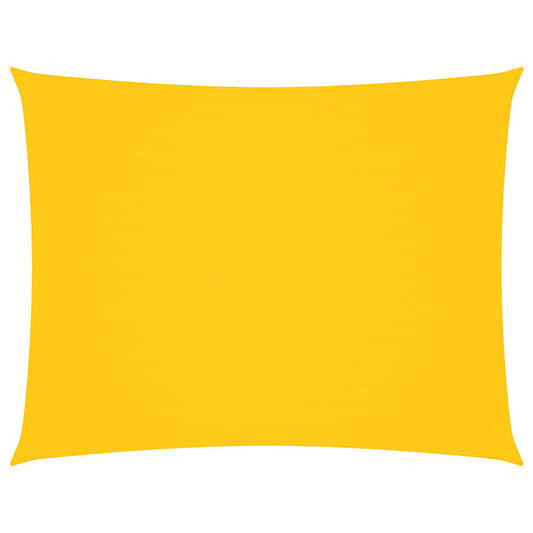 Sunshade Sail Oxford Fabric Rectangular 5x7 m Yellow