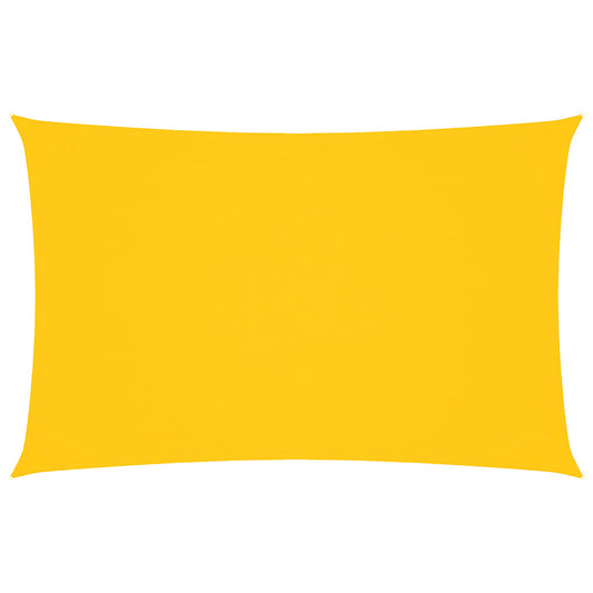 Sunshade Sail Oxford Fabric Rectangular 5x8 m Yellow