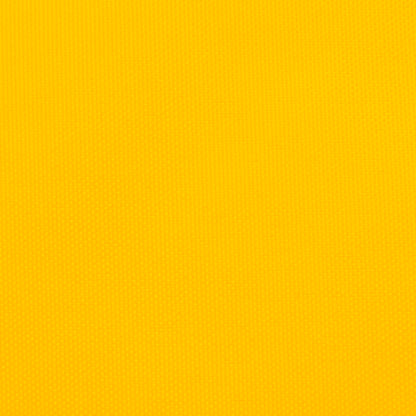 Sunshade Sail Oxford Fabric Triangular 5x6x6 m Yellow